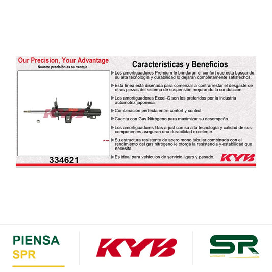 AMORTIGUADOR DELANTERO DERECHO GAS EXCEL-G MINI COOPER (2002-2013) KYB