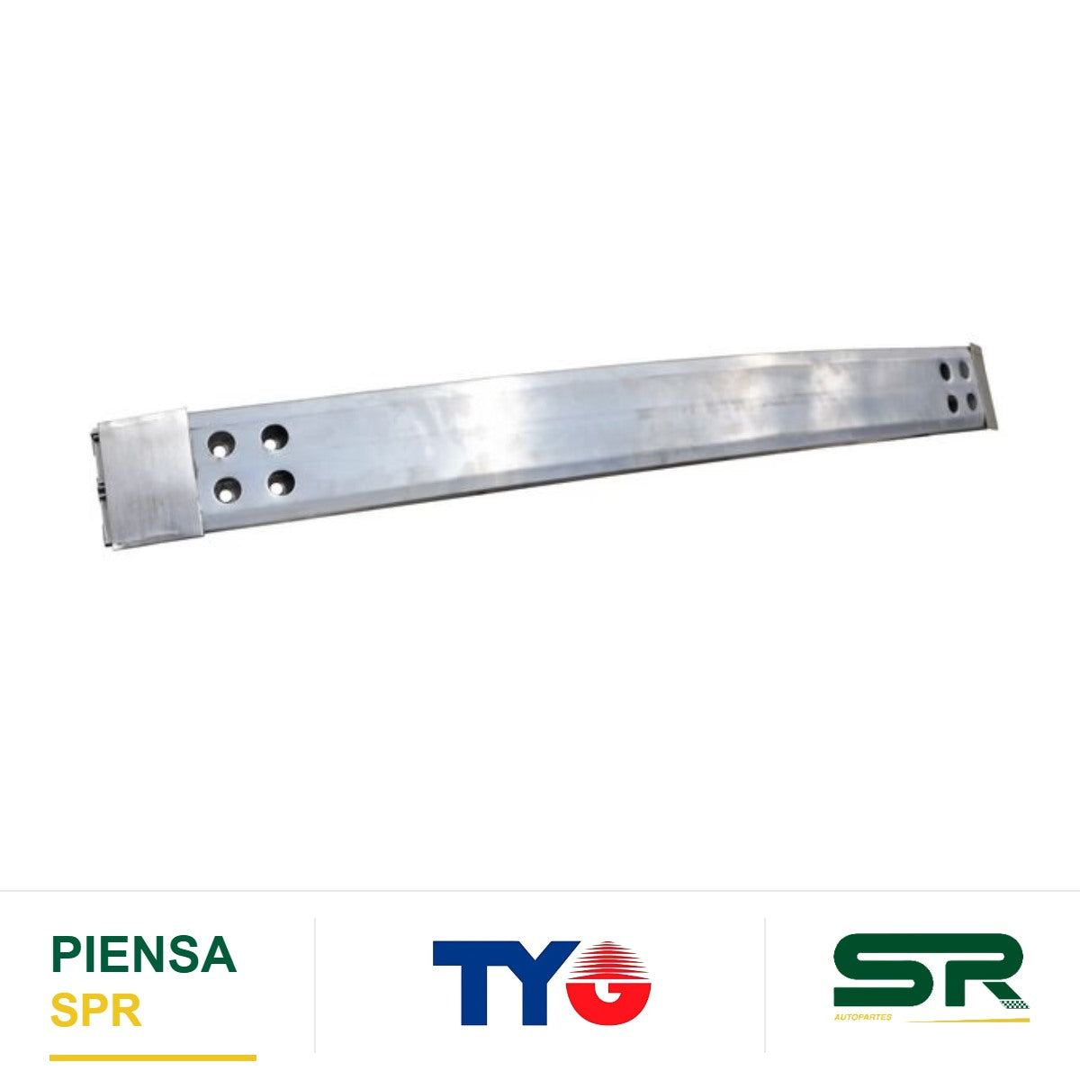 REFUERZO FASCIA SUPERIOR ALUMINIO TOYOTA SIENNA 2021-2024 TYG