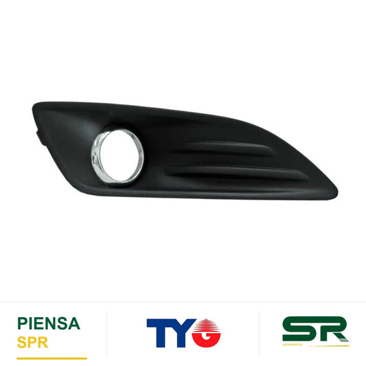 REJILLA DERECHO PARA FARO DE NIEBLA CROMADA FORD FIESTA 2014-2019 FILO TYG