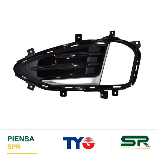 REJILLA IZQUIERDO PARA FARO DE NIEBLA FORD EDGE 2019-2024 C / MOLD SATIN TYG