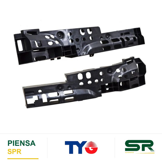 REFUERZO DEFENSA DELANTERA RENAULT KANGOO 2015-2018 PLASTICO 2 PIEZAS TYG
