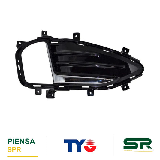 REJILLA DERECHO PARA FARO DE NIEBLA CROMADA FORD EDGE 2019-2024 C / MOLD TYG