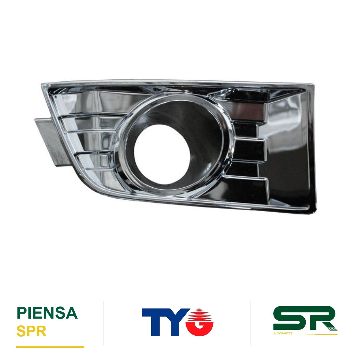 REJILLA DERECHA PARA FARO DE NIEBLA CROMADA FORD EDGE 2007-2010 TYG