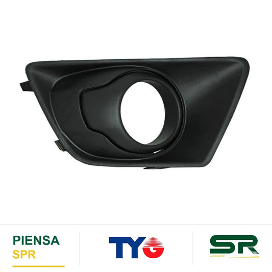 REJILLA IZQUIERDO PARA FARO DE NIEBLA NEGRA FORD ECOSPORT 2013-2017 S / MOLD AGT TYG