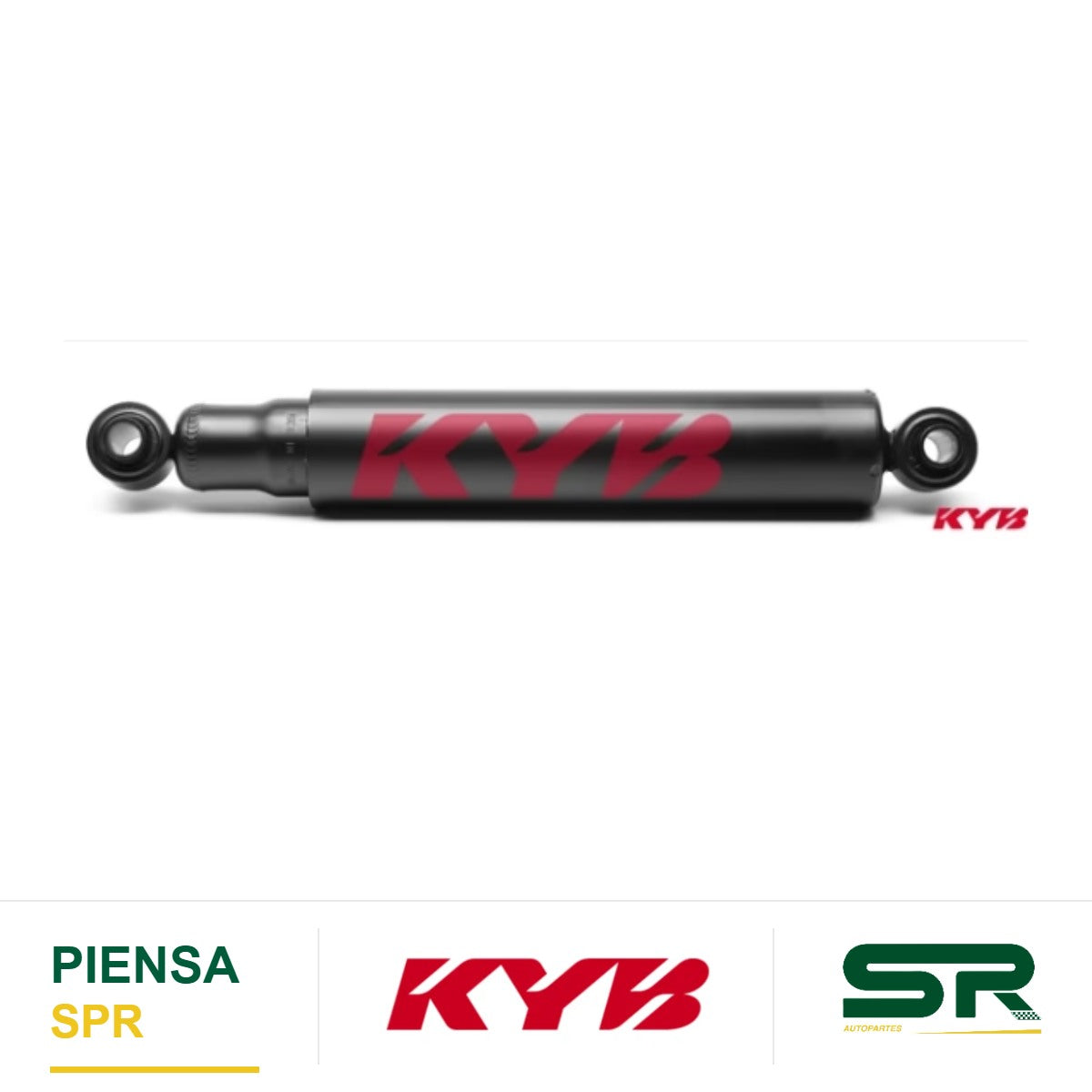 AMORTIGUADOR TRASERO HIDRÁULICO CHEV. SIERRA 2WD 1/2 TON (2005-2007) - SILVERADO 1500 PICKUP 2WD 1/2 TON (2001-2007) - C-30, R-30, R-3500 PICKUP 2WD 1 TON (1973-1991) - P-30, P-3500 STEP VAN 1 TON (1986-1999). KYB