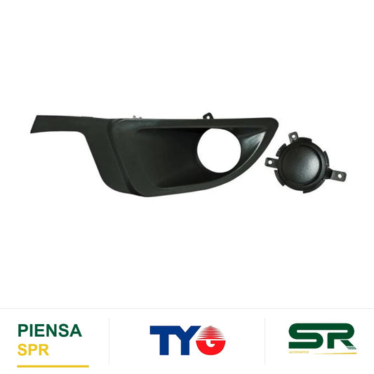 REJILLA IZQUIERDO SIN FARO DE NIEBLA DODGE RAM 700 2015-2020 CAB SENCILLA AGT TYG