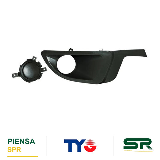 REJILLA DERECHO SIN FARO DE NIEBLA DODGE RAM 700 2015-2020 CAB SENCILLA AGT TYG