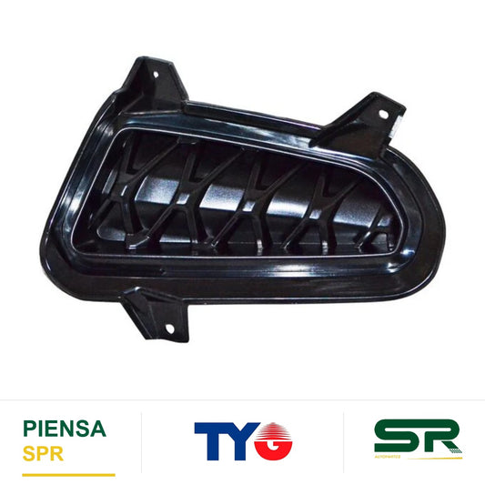 REJILLA IZQUIERDO SIN FARO DE NIEBLA NEGRA DODGE DURANGO 2020-2021 TYG