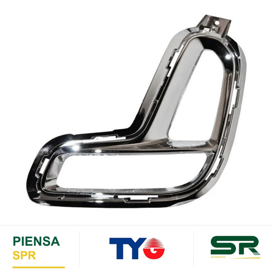 REJILLA DERECHO PARA FARO DE NIEBLA CROMADA DODGE DURANGO 2020-2021 TYG