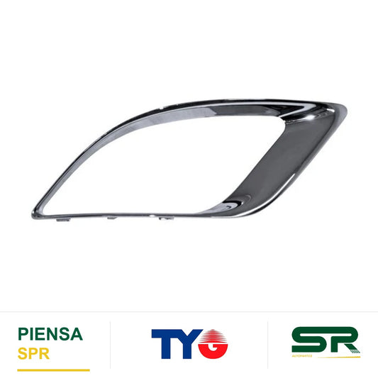 REJILLA DERECHO PARA FARO DE NIEBLA CROMADA DODGE DURANGO 2014-2020 TYG