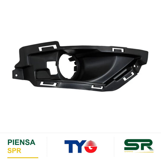REJILLA DERECHO PARA FARO DE NIEBLA DODGE CHRYSLER 200 2015-2017 S / LUZ LED BISEL TYG