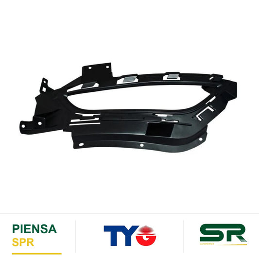 REJILLA DERECHO PARA FARO DE NIEBLA DODGE CHRYSLER 200 2015-2017 P / LUZ LED S / CONT CRUZ TYG