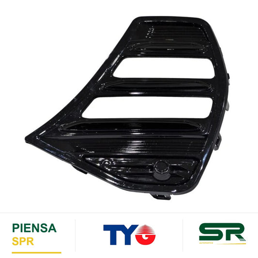 REJILLA IZQUIERDO PARA FARO DE NIEBLA NEGRA CHIREY TIGGO 7 PRO 2022-2024 C / MOLD TYG