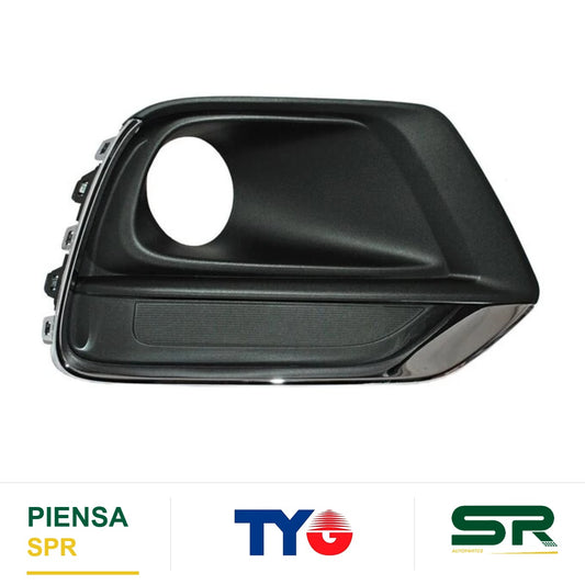 REJILLA DERECHO PARA FARO DE NIEBLA CROMADA CHEVROLET TRAX 2017-2020 C / MOLD 352 723D TYG