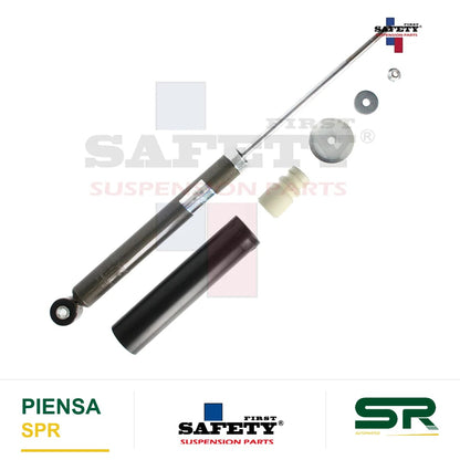 Amortiguador Trasera Ambos Lados Gas Suzuki Swift 3L 1.0 Lts 2018-2024 Turbo Swift 4L 1.2 Lts 2018-2024 Swift 4L 1.4 Lts 2018-2024 Turbo Con Cubrepolvo Con Goma Rebote Safety