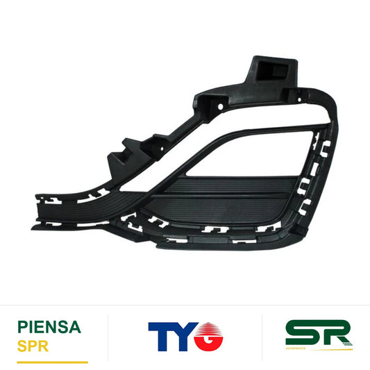 REJILLA IZQUIERDO PARA FARO DE NIEBLA CHEVROLET SPARK 2019-2021 S / MOLD FAD TYG