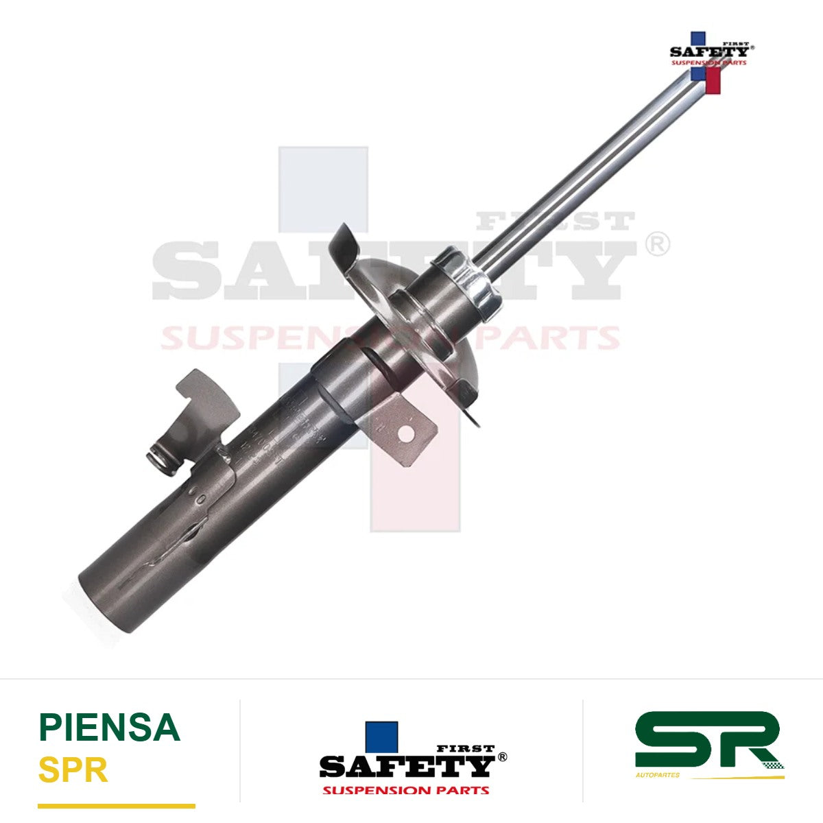 Amortiguador Delantera Derecho Gas Mazda 3 4L 2.0 Lts 2004-2013 3 4L 2.5 Lts 2004-2013 Excepto Speed Ford Focus Europa 4L 2.0 Lts 2007-2011 Mazda 5 4L 2.3 Lts 2006-2010 Safety