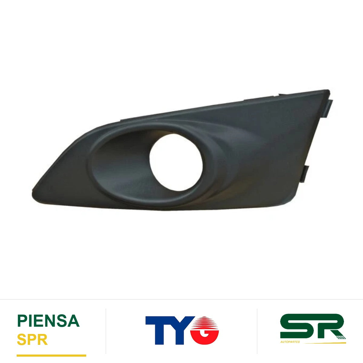 REJILLA IZQUIERDA PARA FARO DE NIEBLA CHEVROLET SONIC 2012-2016 TYG