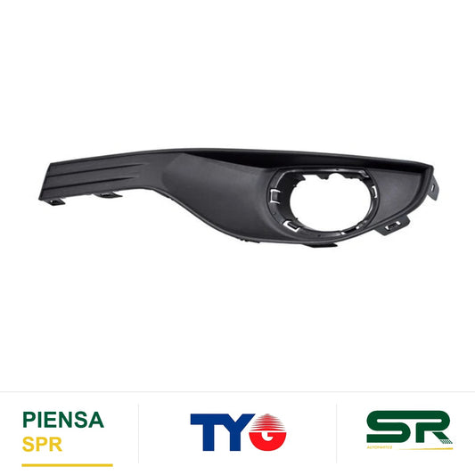 REJILLA IZQUIERDO SIN FARO DE NIEBLA CHEVROLET S10 2017-2019 P / FARO / AGT TYG