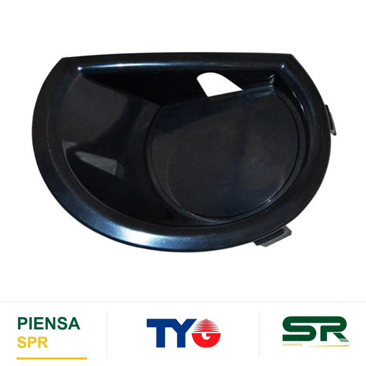 REJILLA IZQUIERDO SIN FARO DE NIEBLA NEGRA CHEVROLET S10 2017 SOLO CENT AGT TYG