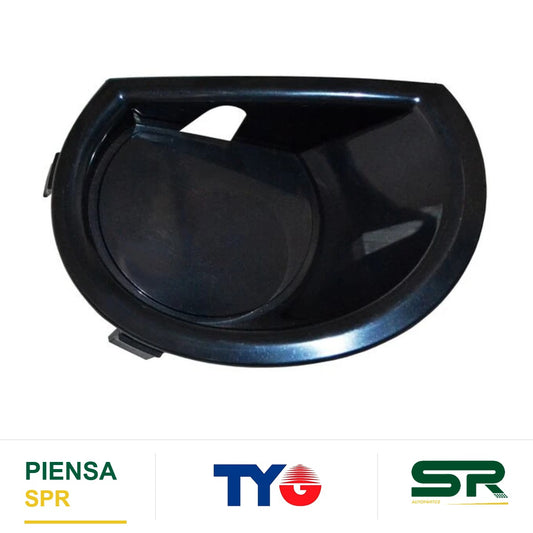 REJILLA DERECHO SIN FARO DE NIEBLA NEGRA CHEVROLET S10 2017 SOLO CENT AGT TYG