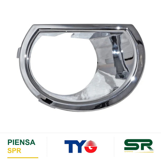 REJILLA DERECHO PARA FARO DE NIEBLA CROMADA CHEVROLET S10 2017 352 TYG