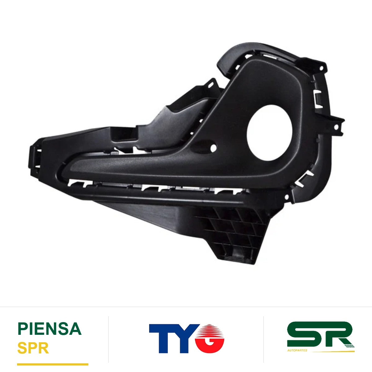 REJILLA IZQUIERDA PARA FARO DE NIEBLA CHEVROLET ONIX 2020-2025 TYG