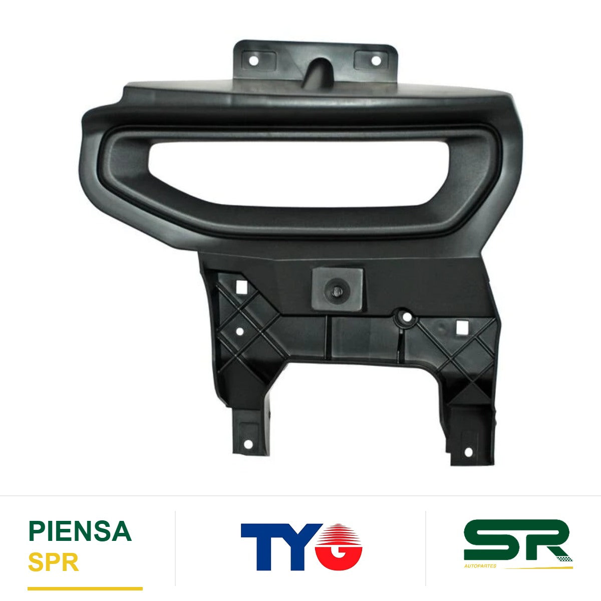 REJILLA IZQUIERDA PARA FARO DE NIEBLA 1500 GMC PU 2016-2018 TYG