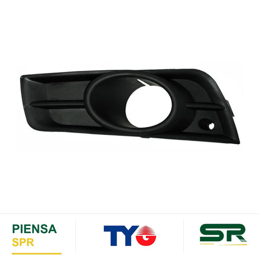 REJILLA IZQUIERDO PARA FARO DE NIEBLA CON HOYO CHEVROLET CRUZE 2010-2012 LS / LT 346 TYG