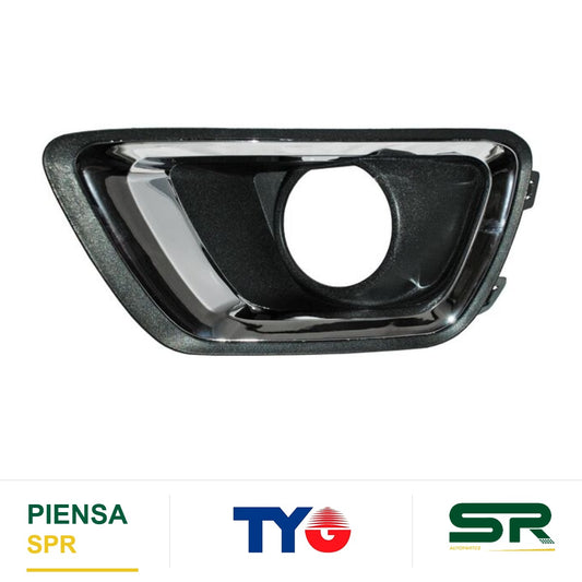 REJILLA IZQUIERDO PARA FARO DE NIEBLA CROMADA CHEVROLET COLORADO 2016-2020 C / MOLD 352 TYG