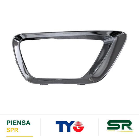 REJILLA DERECHO PARA FARO DE NIEBLA CROMADA CHEVROLET COLORADO 2016-2020 MOLDURA TYG