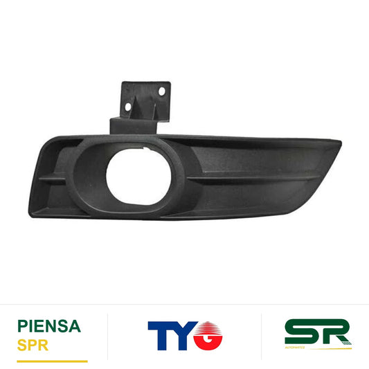 REJILLA IZQUIERDO PARA FARO DE NIEBLA CHEVROLET CHEVY C3 2009-2012 TYG