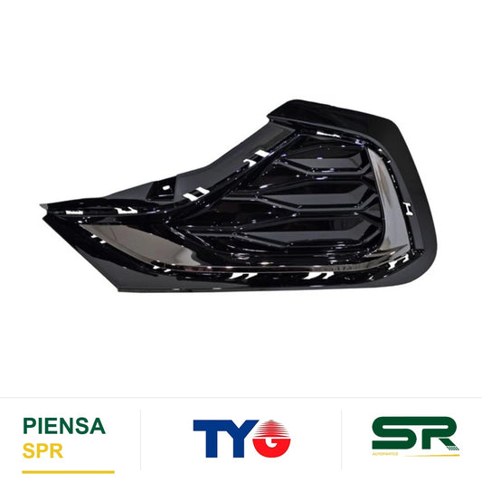 REJILLA IZQUIERDO CROMADA CHEVROLET CAVALIER 2022-2024 C / MOLD HUMO TYG