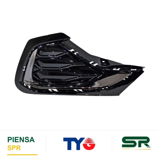 REJILLA DERECHO CROMADA CHEVROLET CAVALIER 2022-2024 C / MOLD HUMO TYG