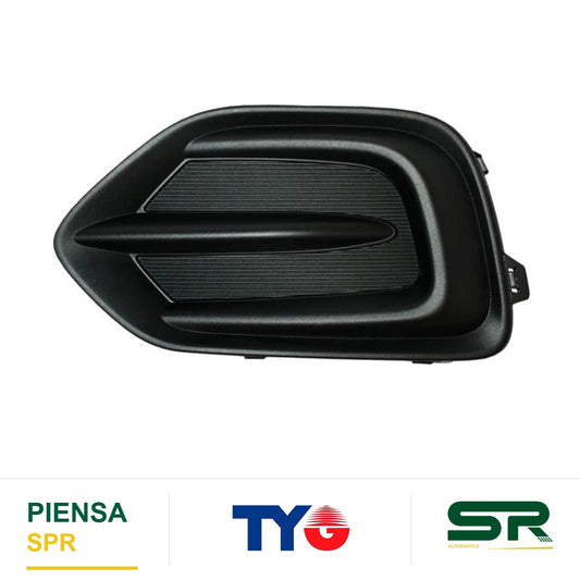REJILLA IZQUIERDO SIN FARO DE NIEBLA CHEVROLET BEAT 2018-2021 TLDF TYG