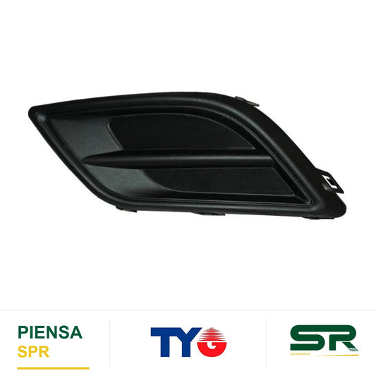 REJILLA IZQUIERDO SIN FARO DE NIEBLA CHEVROLET AVEO 2018-2023 346 TYG