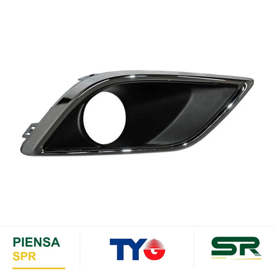 REJILLA DERECHO PARA FARO DE NIEBLA CROMADA CHEVROLET AVEO 2018-2023 C / MOLD 352 TYG
