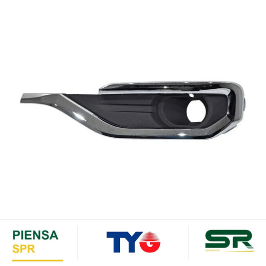 REJILLA IZQUIERDO PARA FARO DE NIEBLA CHEVROLET ACADIA 2017-2019 SL / SLE / SLT / DENALI F / CROMADO TYG