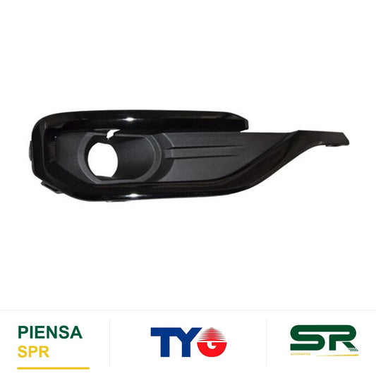 REJILLA DERECHO PARA FARO DE NIEBLA CHEVROLET ACADIA 2017-2019 SL / SLE / SLT / DENALI F / CROMADO HUMO TYG