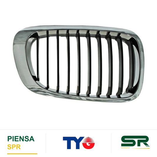 REJILLA DERECHO BMW SERIE 3 1999-2006 2P FILO CROMADO TYG
