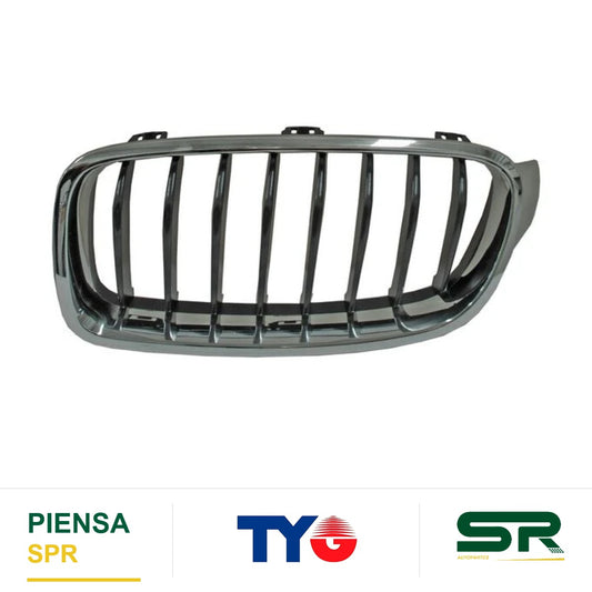 REJILLA IZQUIERDO BMW SERIE 3 2012-2014 4P FILO CROMADO TYG