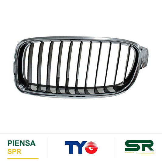 REJILLA IZQUIERDO CROMADA BMW SERIE 3 2012-2014 4P TYG