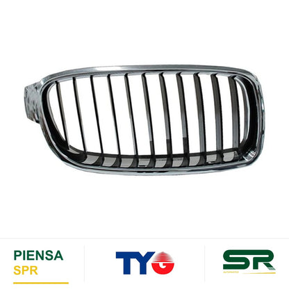 REJILLA DERECHA CROMADA 4 PUERTAS BMW SERIE 3 2012-2014 TYG