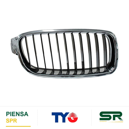 REJILLA DERECHO CROMADA BMW SERIE 3 2012-2014 4P TYG