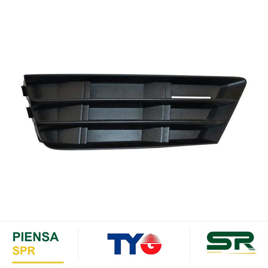 REJILLA IZQUIERDO SIN FARO DE NIEBLA NEGRA AUDI A4 2017-2019 TYG