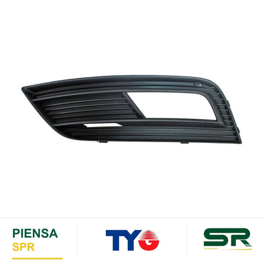 REJILLA IZQUIERDO PARA FARO DE NIEBLA AUDI A4 2013-2016 TYG