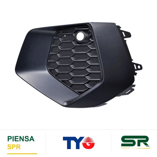REJILLA IZQUIERDO CON HOYO PARA SENSOR SIN FARO DE NIEBLA AUDI A3 2022-2025 TYG