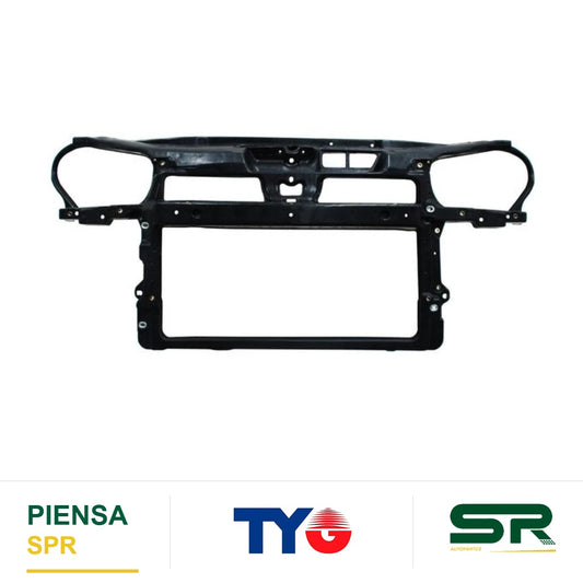 MARCO RADIADOR CON AIRE ACONDICIONADO VOLKSWAGEN POLO 2003-2007 PLASTICO 842 28608 TYG