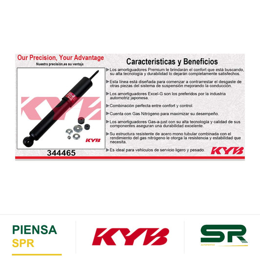 AMORTIGUADOR DELANTERO GAS EXCEL-G CHEV COLORADO / CANYON 4X2 Y 4X4 (2004-2011) KYB