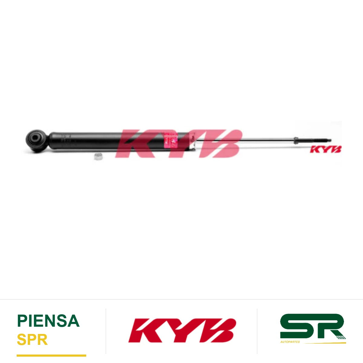 AMORTIGUADOR TRASERO GAS EXCEL-G DODGE ATTITUDE (2015-2021) - MITSUBISHI MIRAGE (2014-2020). KYB